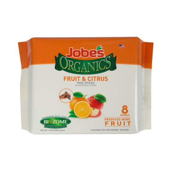 Jobe’s Organics Spikes for Fruit & Citrus Trees