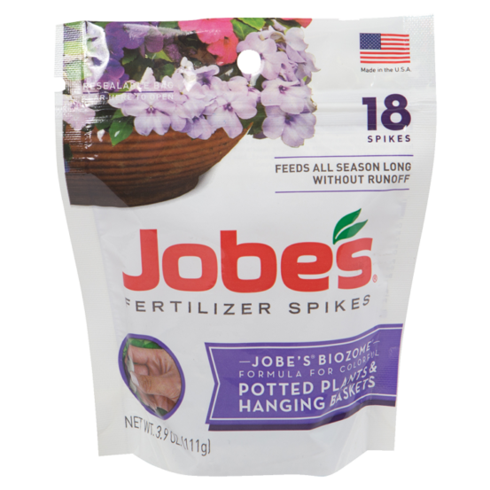 Jobe’s Potted Plant & Hanging Basket Fertilizer Spikes