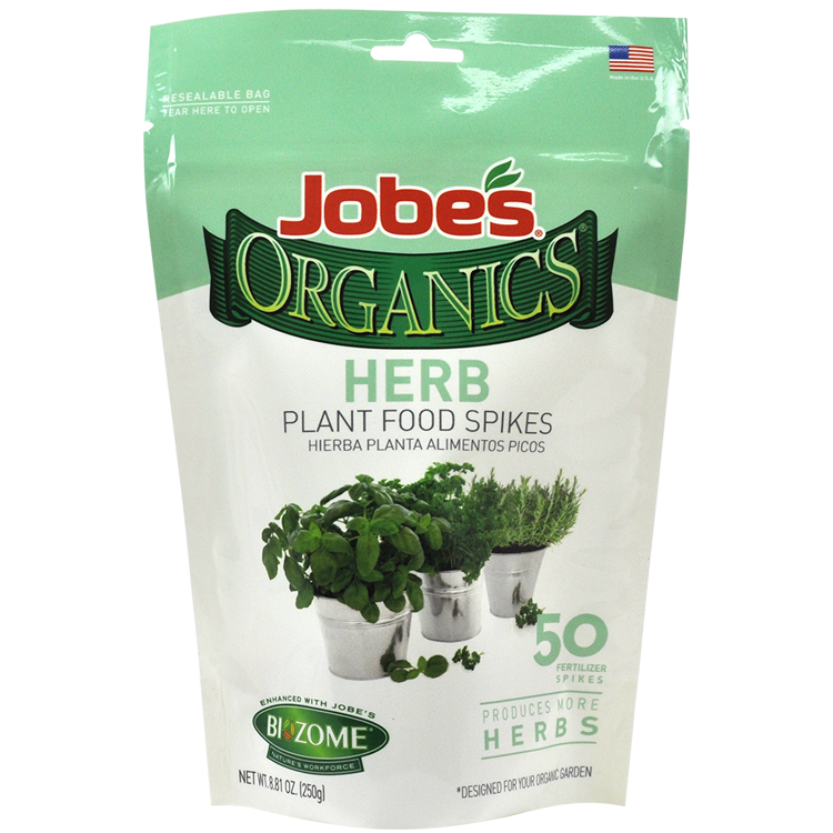 Jobe’s Organics Fertilizer Spike Herb Jobes Company