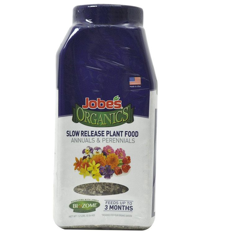 Jobe's Organics Slow Release Plant Food for Annuals & Perennials